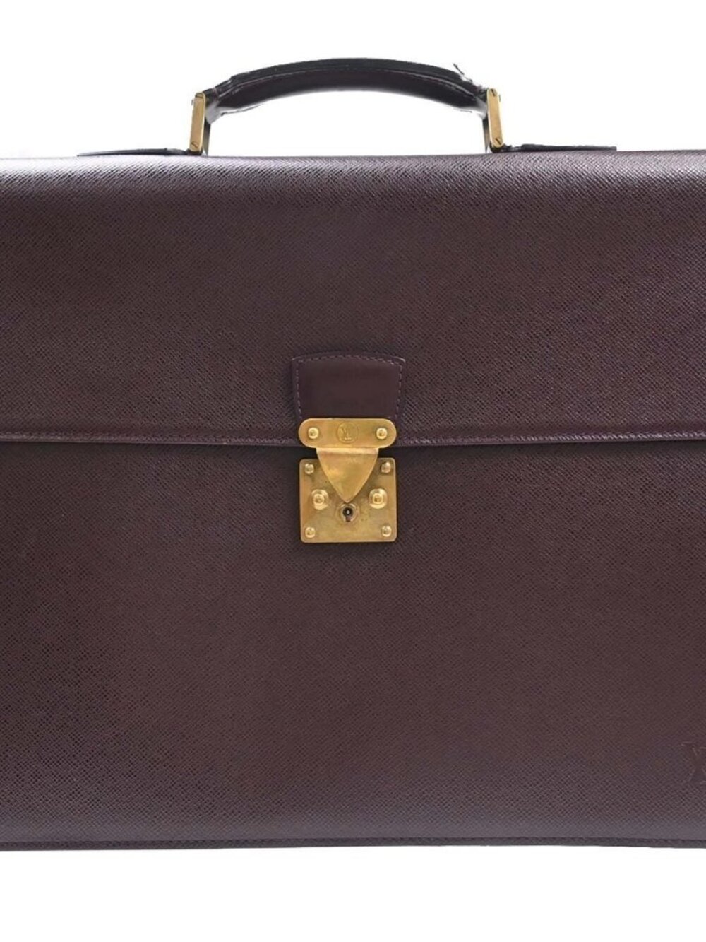 LOUIS VUITTON Taiga Serviette Moskova Business Bag